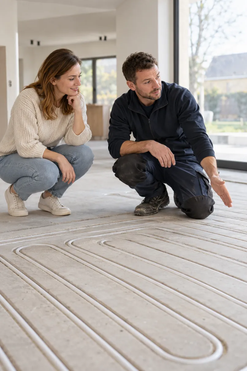 Questions fréquentes sur le chauffage sol fraisé